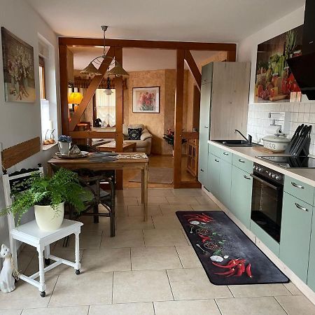 Ferienwohnung Landidylle Gieckau Buitenkant foto