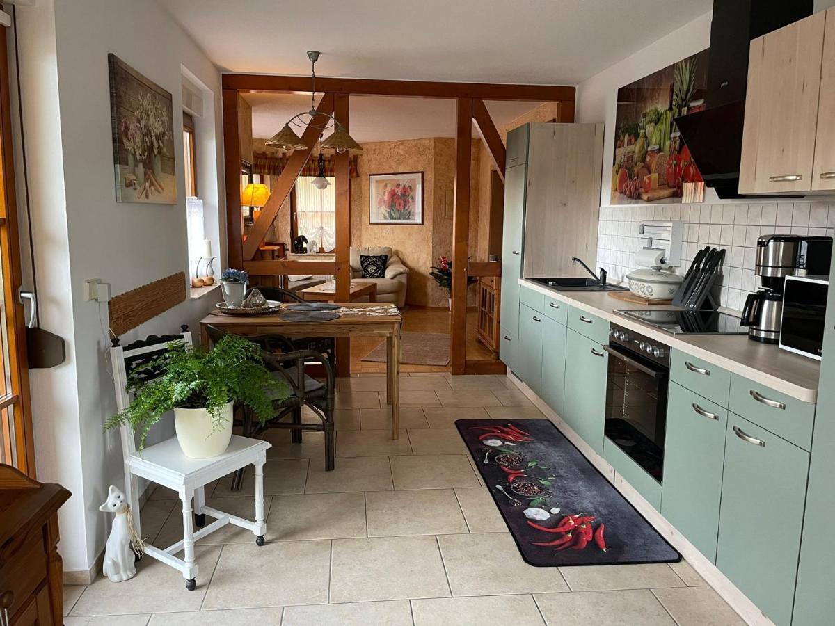 Ferienwohnung Landidylle Gieckau Buitenkant foto
